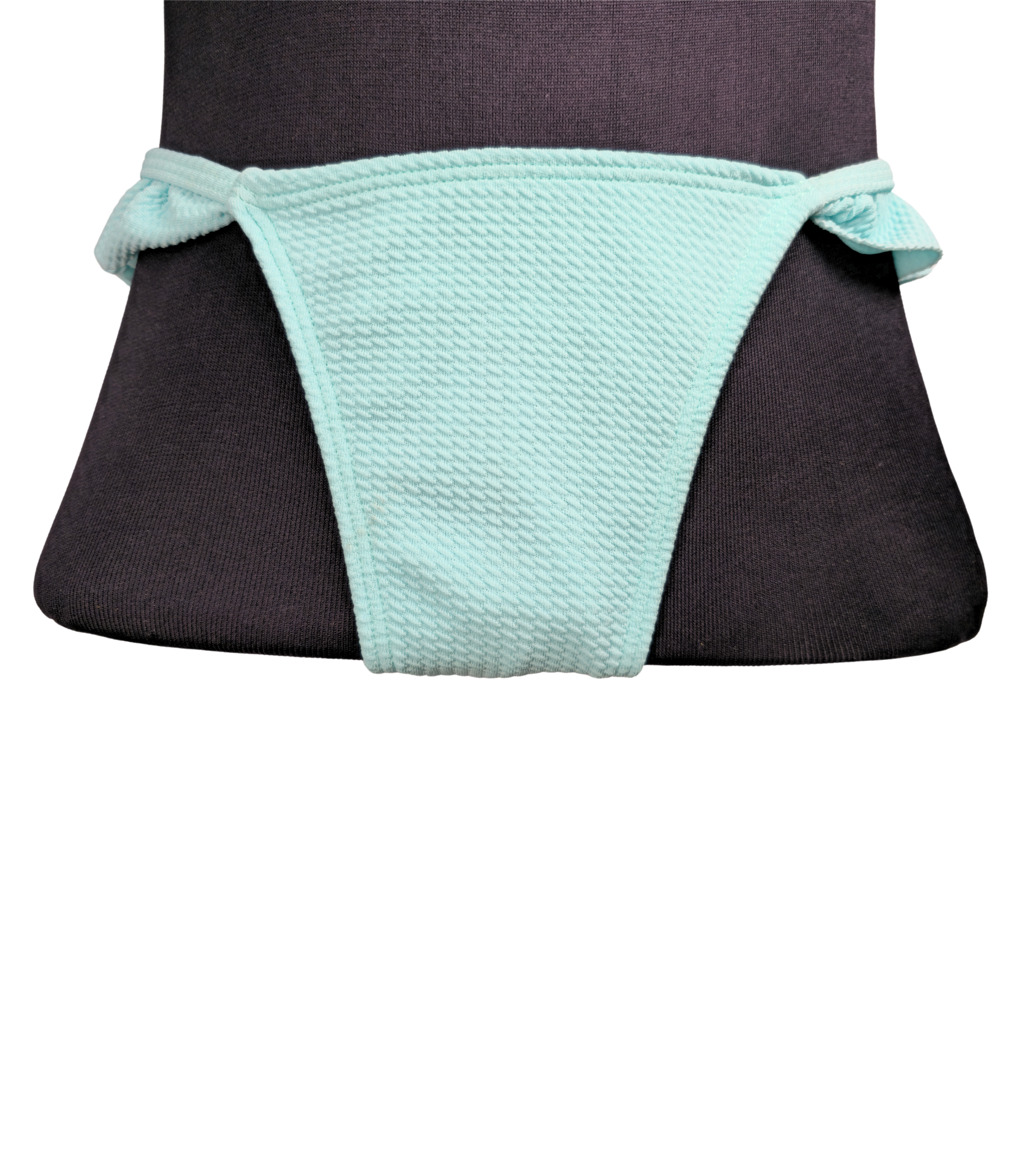 Mint Ruffle Bikini Set