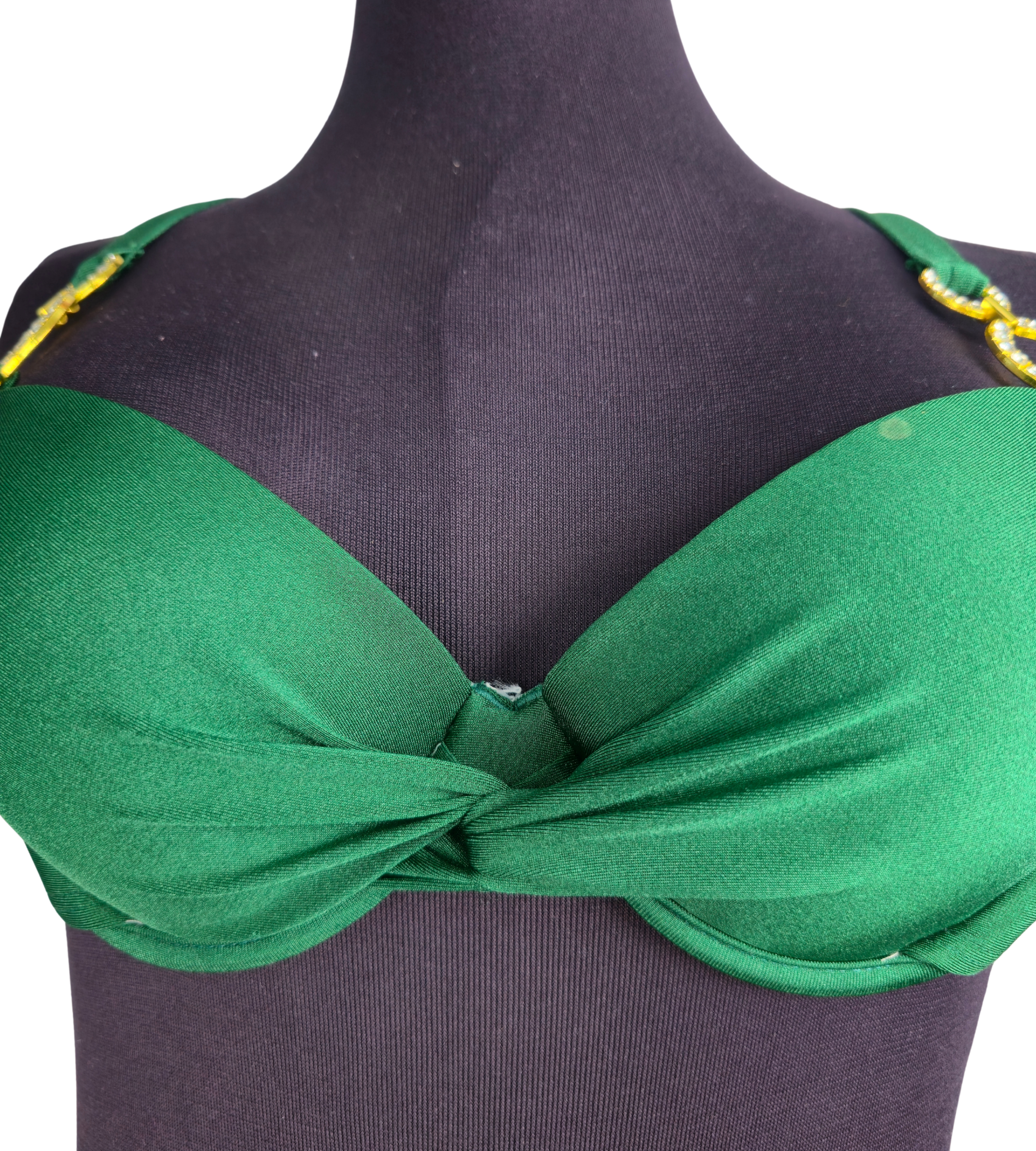 Emerald Twist Chain Bikini Set