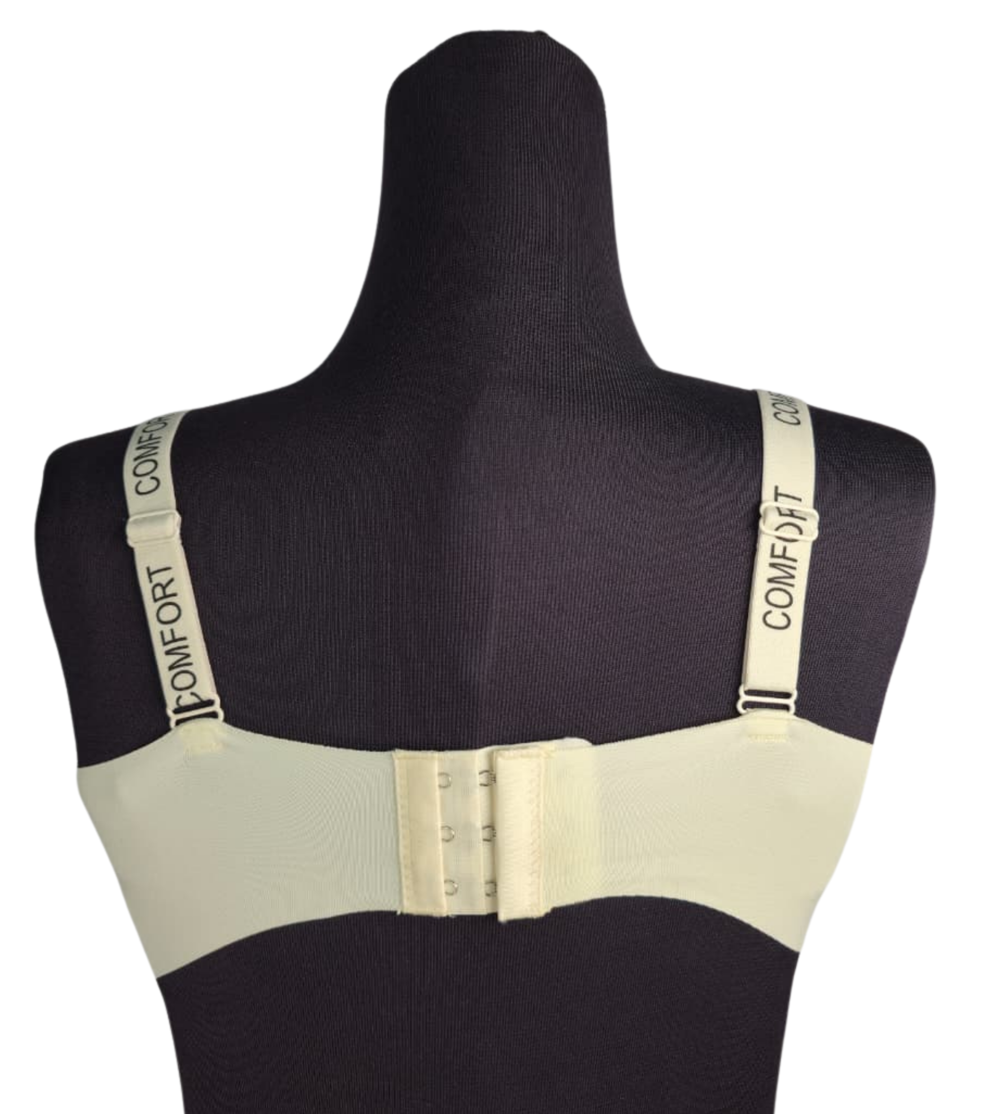 Cream White Comfort Strap Padded Bra