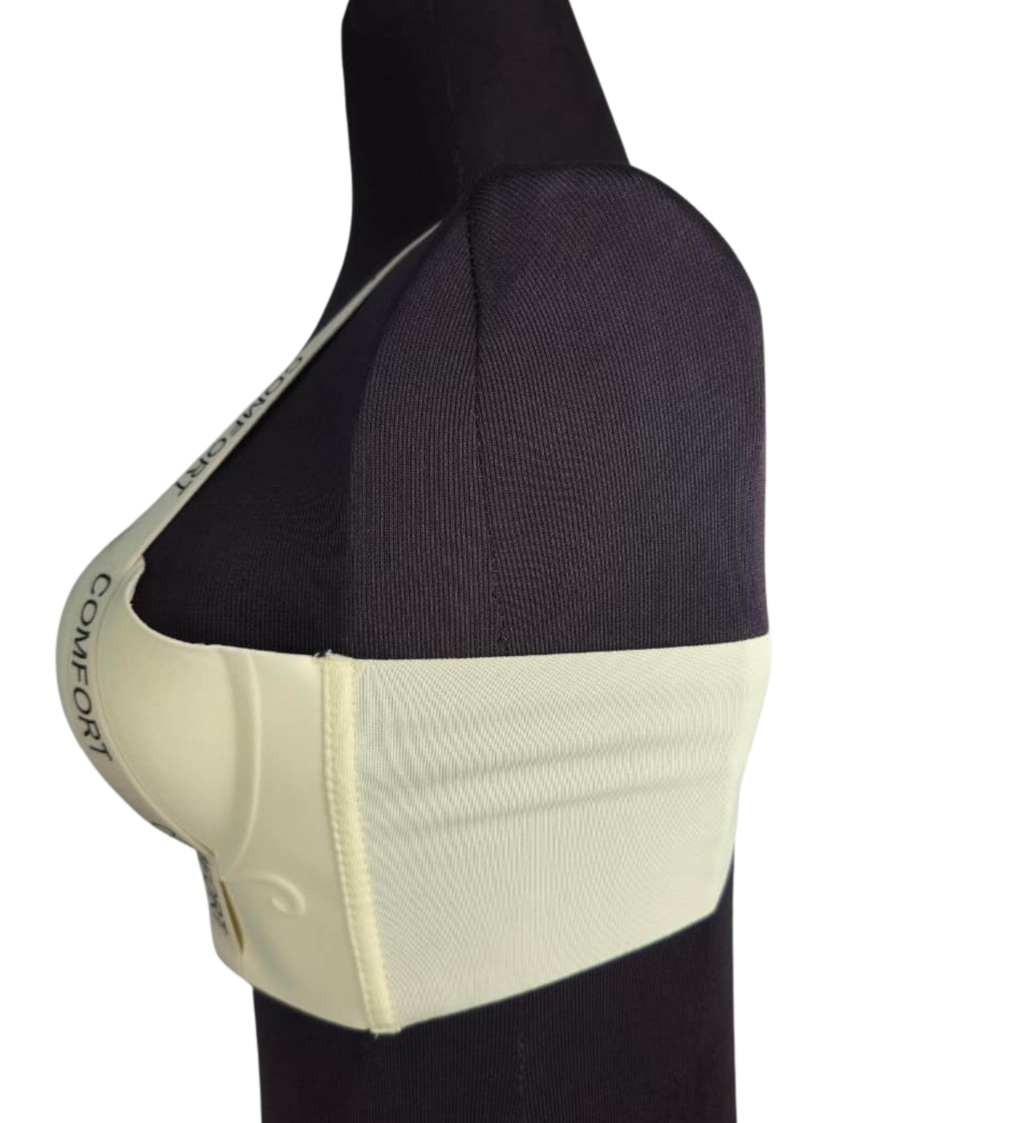 Cream White Comfort Strap Padded Bra