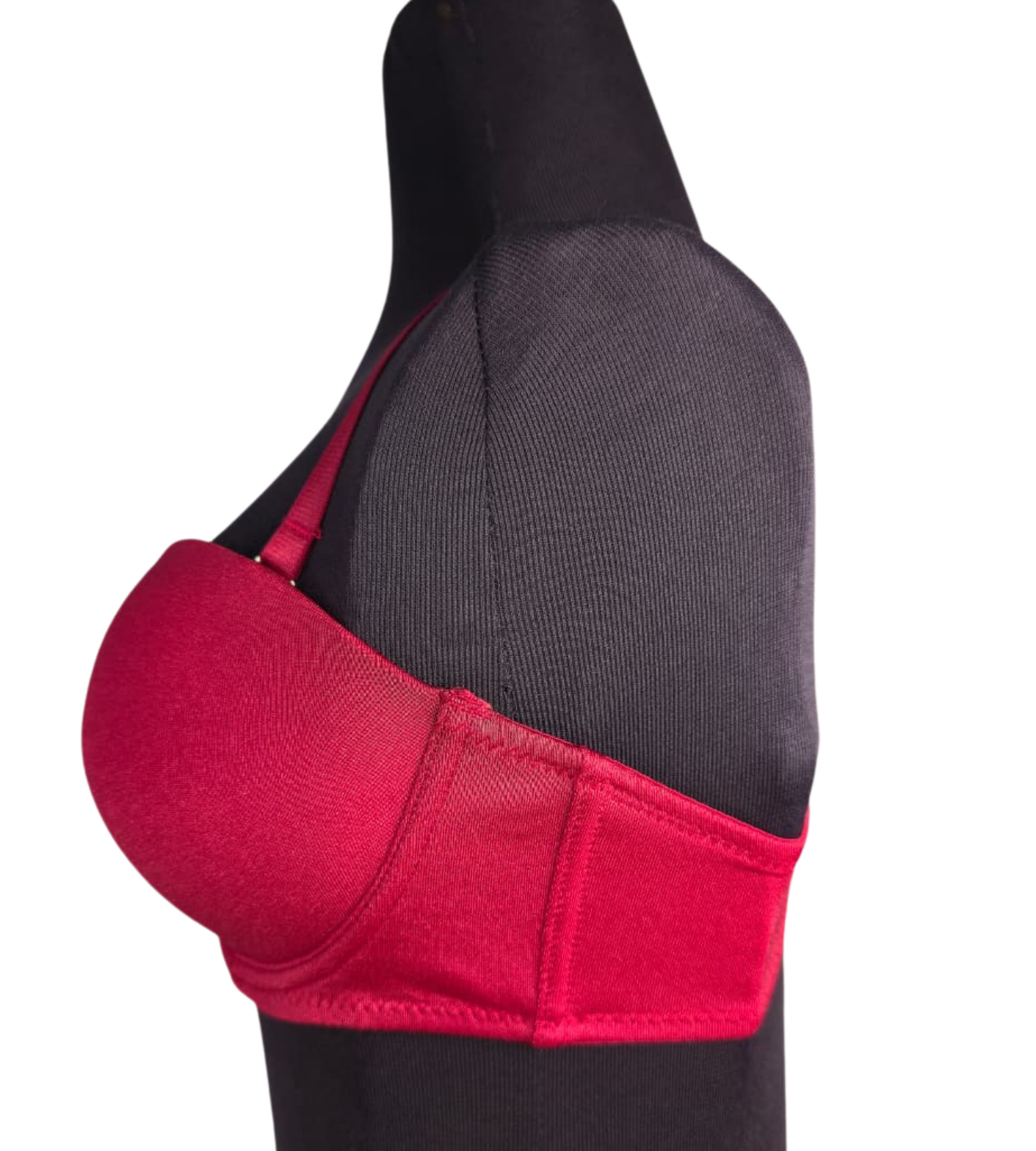 Red Smooth Padded Bra