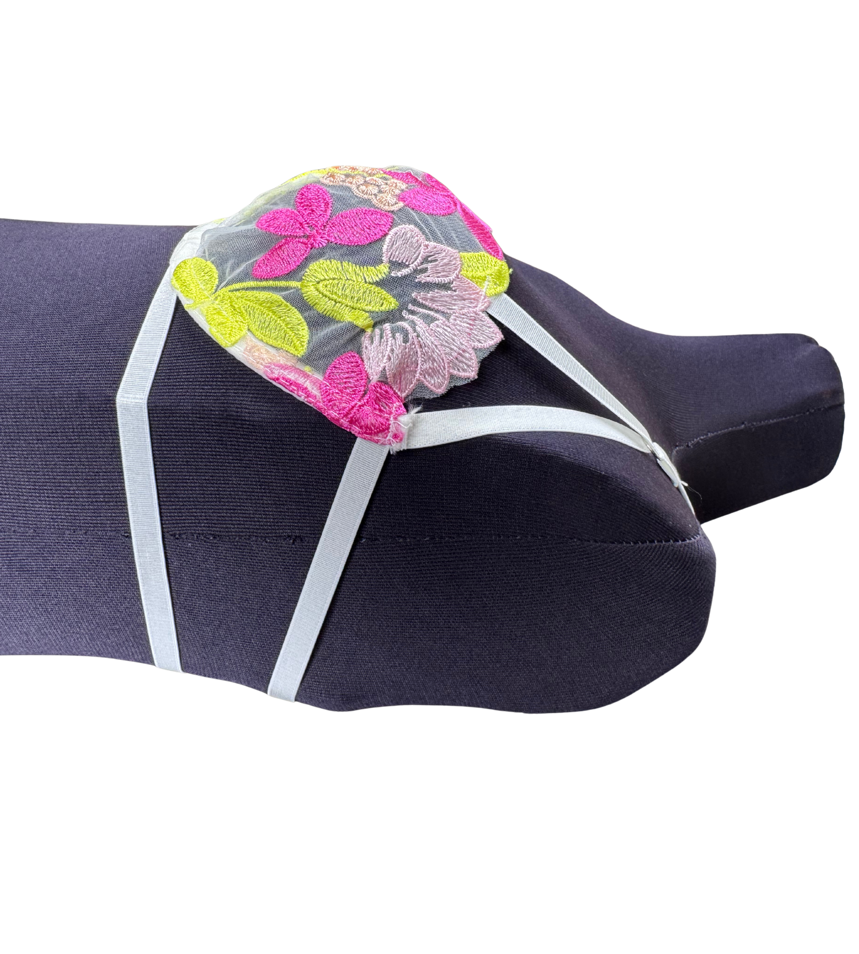 Floral Embroidered Lingerie Set