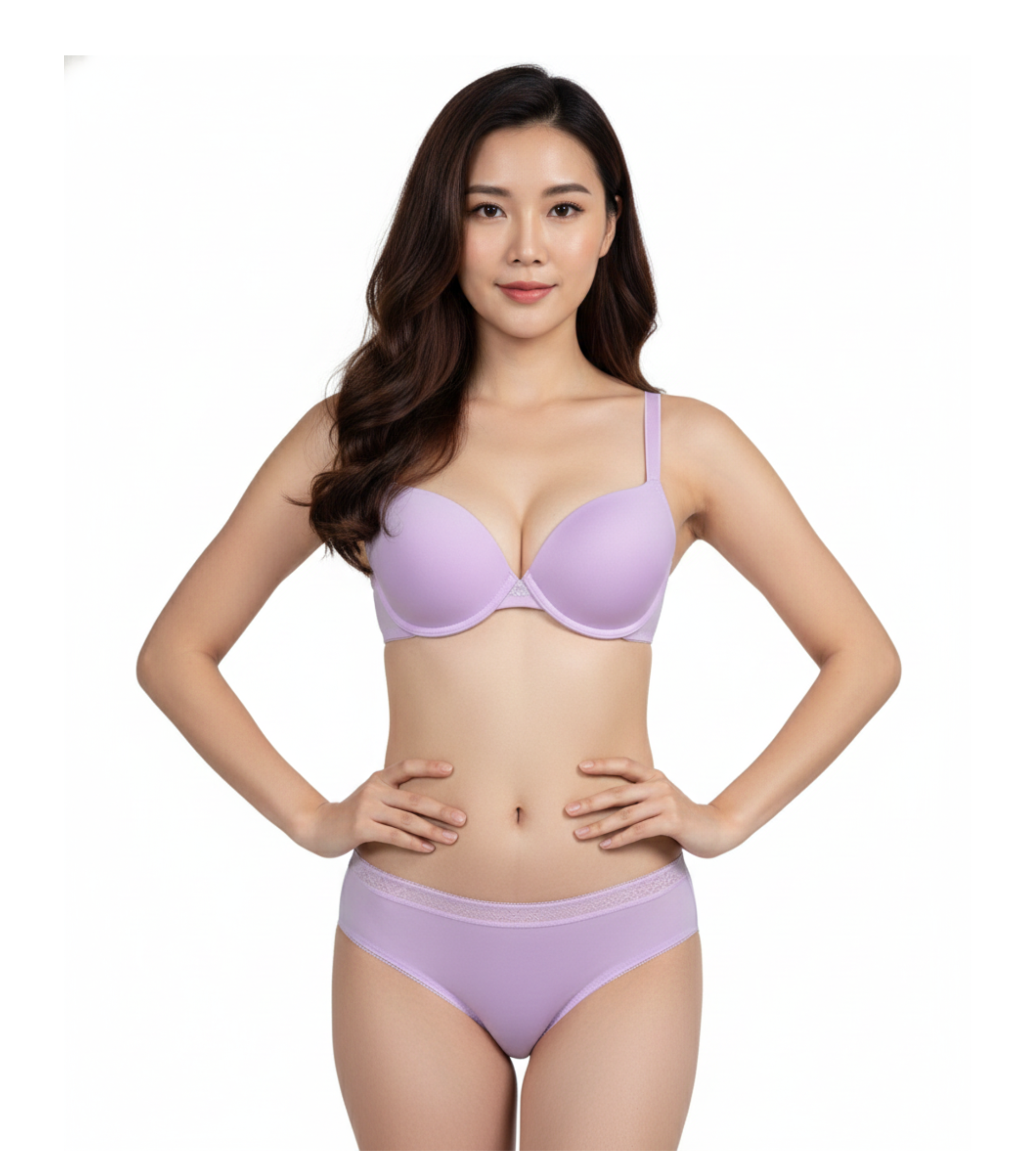 Pink Silk lingerie set