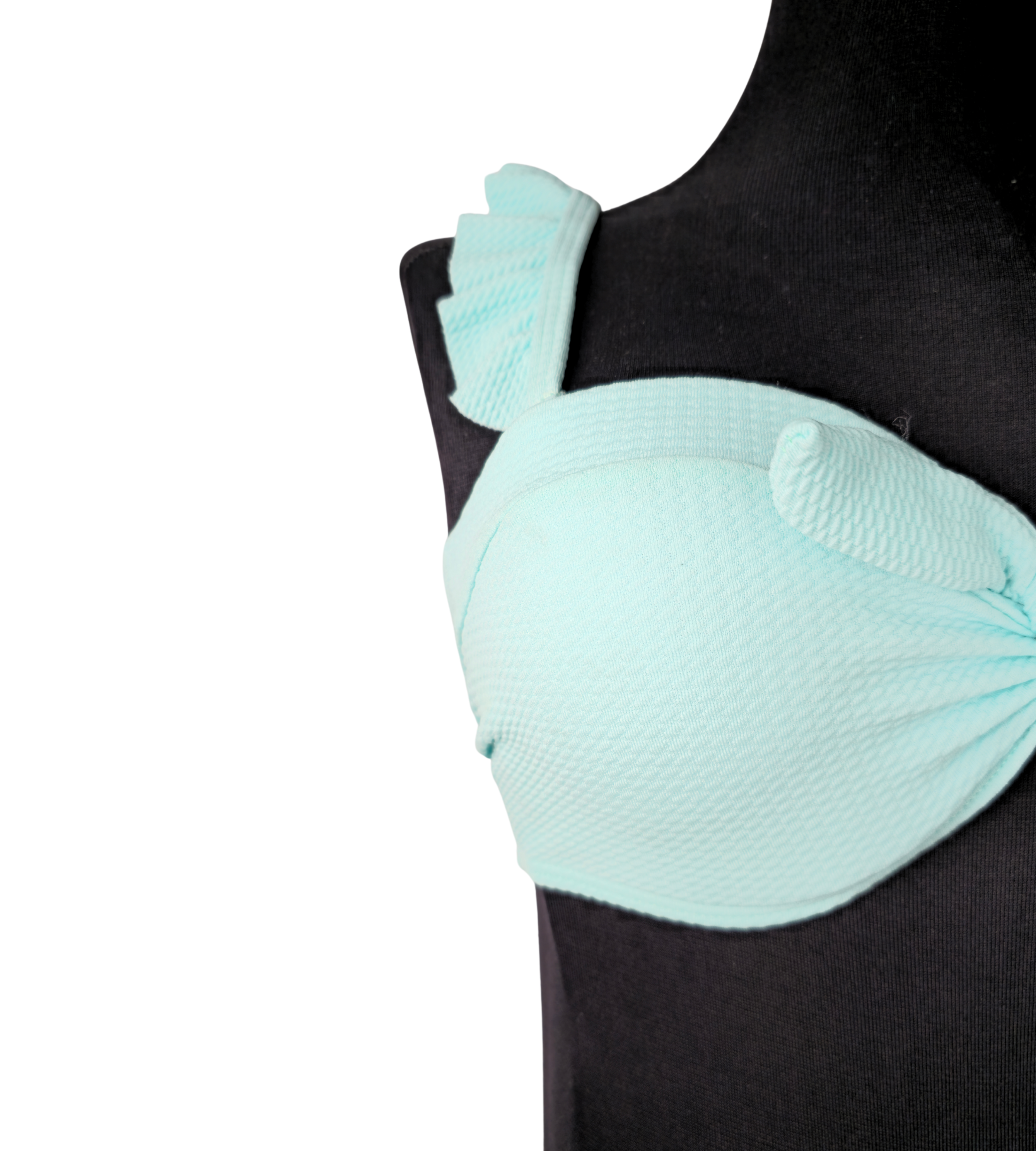 Mint Ruffle Bikini Set