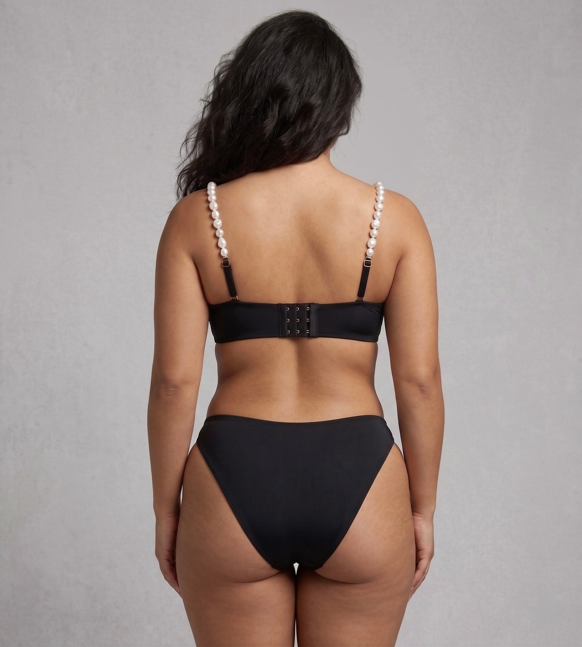 Classic Black Shell Bikini Set